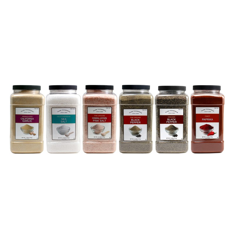 Olde Thompson Mediterranean Sea Salt, Coarse Grain, 12 Pound, Bulk