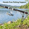 Automatic Spring Fishing Rod Holder – Adjustable Rod Stand Support