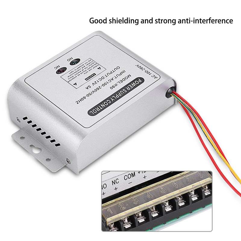 12V 5A Door Access Control System Power Supply Adapter