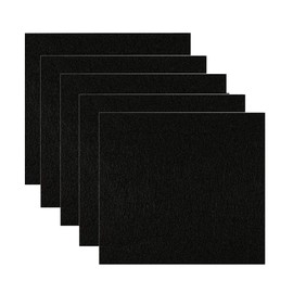 Activated Carbon Filter, Cat Litter Boxes Carbon Filter, 5 Replacement Filters for Cat Litter Tray, Cat Litter Replacement Filter, Replacement Carbon Filter, Odour Control for Cat Litter Boxes, Pans