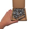 SKIR'CO (Pack of 30) Zinc Plated Roofing Screws 6.3 x