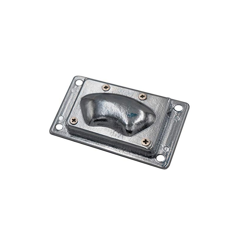 Foresti & Suardi - Chrome-plated brass furniture handle, inlet handle,