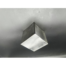 MTTHAHA Precision Steel Blocks Steel BenSteel Bench Block 50MM X 50MM X 50MM