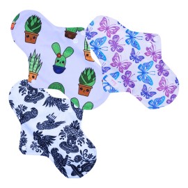 3 Toallas Ecologicas Tamaño Regular Ideal Para Uso Diario