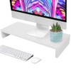 Monitor Riser - 1 Layer Wood Stand Computer Desktop Organizers