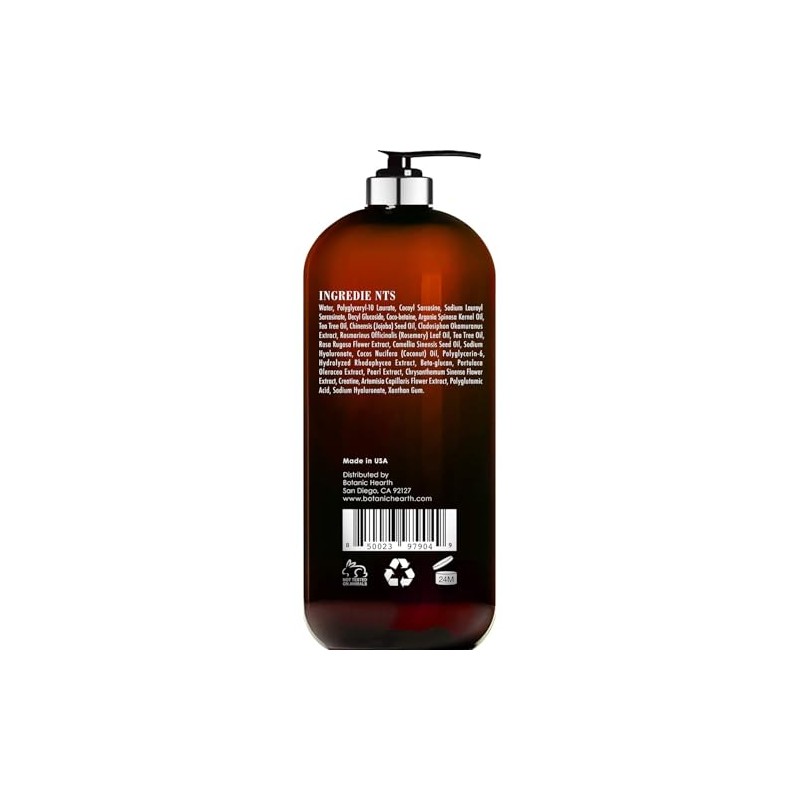 Botanic Hearth- Gel de baño de árbol de té con