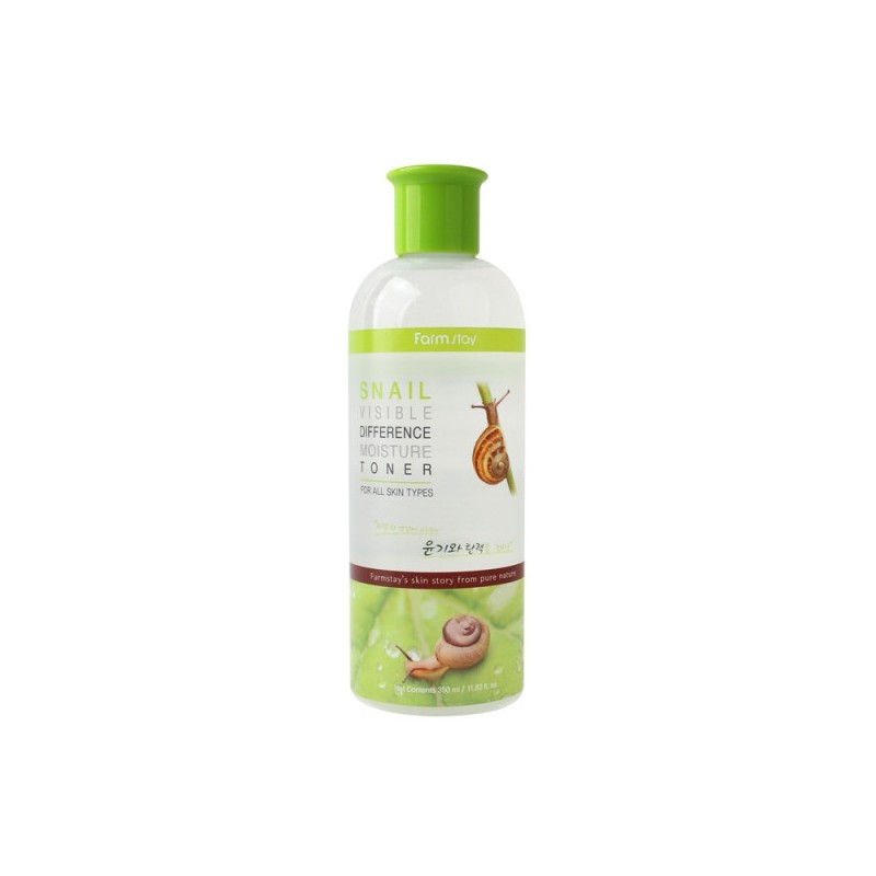 Farmstay Snail Visible Difference Moisture Toner 350ml / 팜스테이 스네일