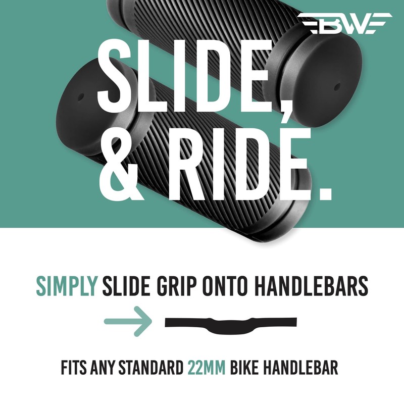 BW USA 90mm Short Twist Grips – Green