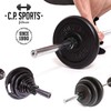 C.P.Sports Olympia Quick Release 50 mm Pairs for Barbell Bars