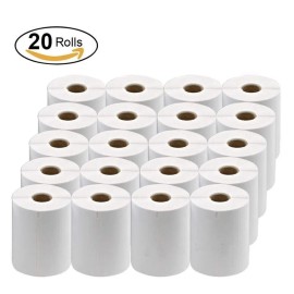BLVD 20 Rolls 4x6 Direct Thermal Shipping Labels - 250 per roll - 5000 labels