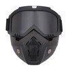 Modular Mask Detachable Goggles Motorcycle Racing Helmet Protective Face Mask