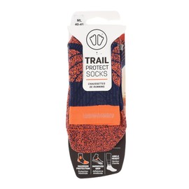 SIDAS Trail Protection 321416 Running Socks, Odor Resistant, Protection, Long Short, Lightweight, Breathable