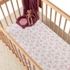 Snuggle Hunny Cot Sheet, Soft Stretchy Cotton Jersey Crib Fitted