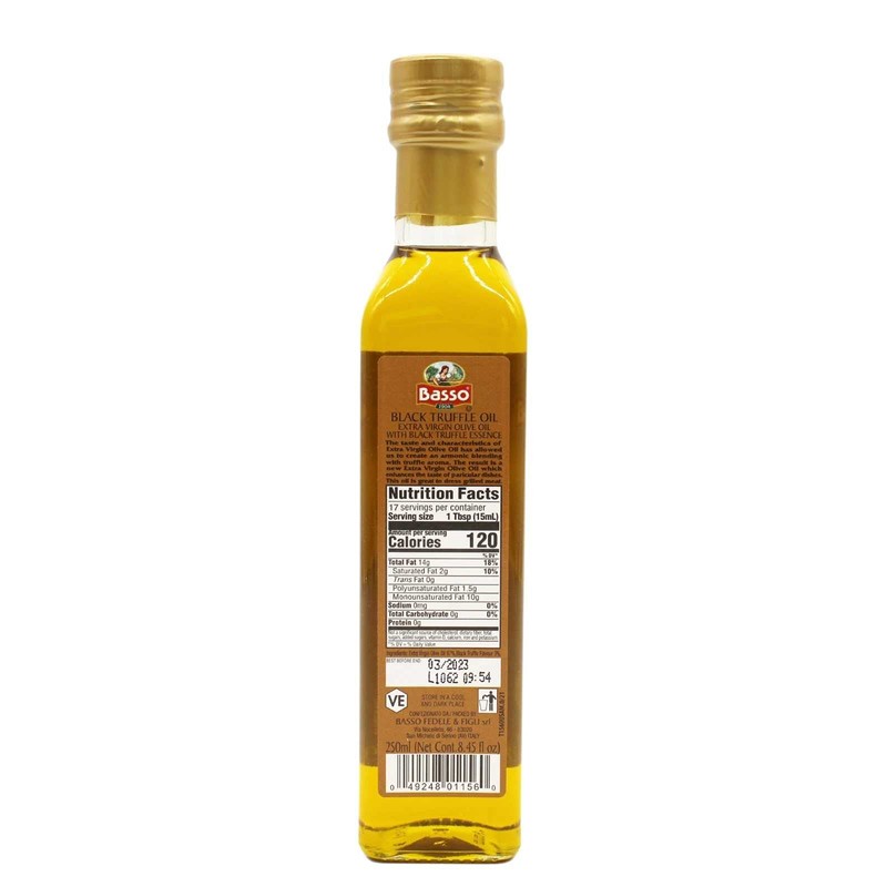 BASSO 1904 Black & White Truffle Oil Set – 2