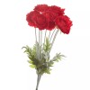 Factory Direct Craft Artificial Red Ranunculus Bush