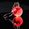 LED Crystal Keyring, Portable 7 Colours Stainless Steel Luminous Ball