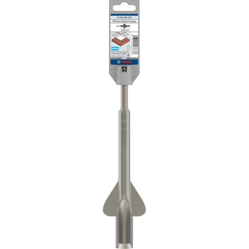 Bosch 1x PRO SDS plus Winged Gouging Chisel (for Concrete,