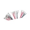 Ronyme 30 Pieces Female Spade Speaker Wire Connector with Insulating