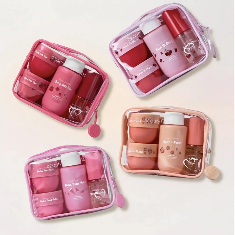 Set Cuidado Exfoliante Corporal Sweet Dose Beauty Creations