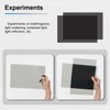 Selens Polarizer Film 7.8x11.8 inch Non-Adhesive Polarized Film Sheets for