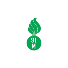 3-Pack Inkfidel 91M Bradley Fighting Vehicle System Maintainer Bomb Insignia Vinyl Decal (Green)