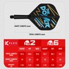 TARGET Darts Phil Taylor K Flex Flights and Shaft System,
