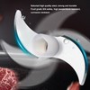 100ML Pink Garlic Grater USB Charging Electric Garlic Crusher Pressing