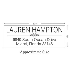 IMPRINT360, Return Address Stamp, Custom Address Stamp, Self-Inking