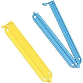 WeLoc CLIP-it PA150B2 5.9 inches (150 mm) x 2 Pack Set (Yellow Blue)