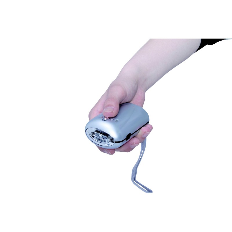 アイリスオーヤマ 防災グッズ 手回し充電ミニラジオライト JTL-22