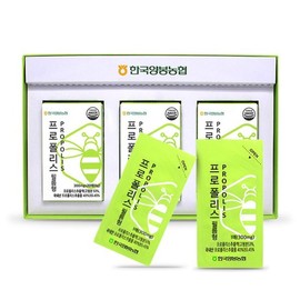 Daon Food 양봉농협 프로폴리스 필름형 세트  (20매x3ea) Yangbong Nonghyup Propolis Film Set (20 sheets x 3)