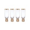 Lenox Tuscany Classics Gold Frost Flutes, Set of 4, 4