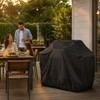 1 Piece Black BBQ Grill Cover for Outdoor Protection –