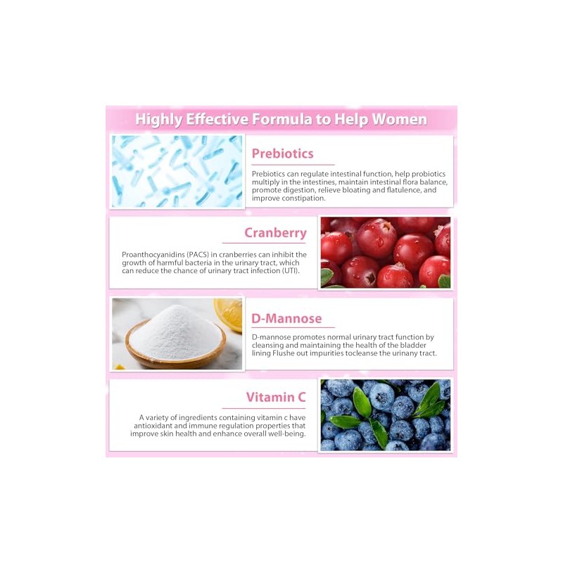 KFG Women's Probiotic Powder with 100 Billion CFUs & Organic