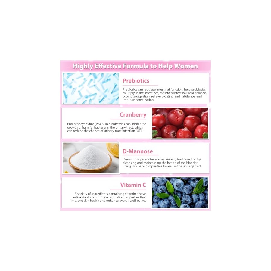 KFG Women's Probiotic Powder with 100 Billion CFUs & Organic Prebiotics