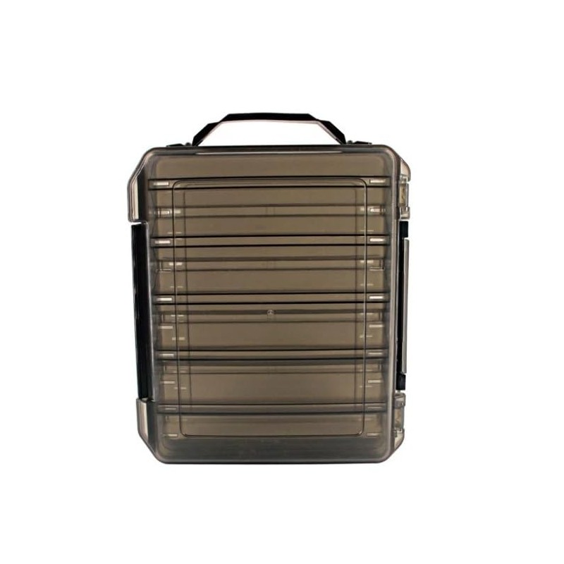 Fishing Lure Fishing Tackle Box with 12 Compartments Double Sided