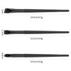 3Pcs Eyeliner Brush Kit, Professional Eyebrow Brush Flat &amp; Fine