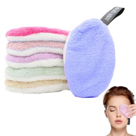 6 Stück Abschminkpads Waschbar,Abschminkpads,Cotton Pads,Abschminktücher,Abschminktücher Waschbar,Für Jeden Hauttyp Geeignet, Sanfte Reinigung und Make-up-Entfernung(6 Farben Erhältlich)