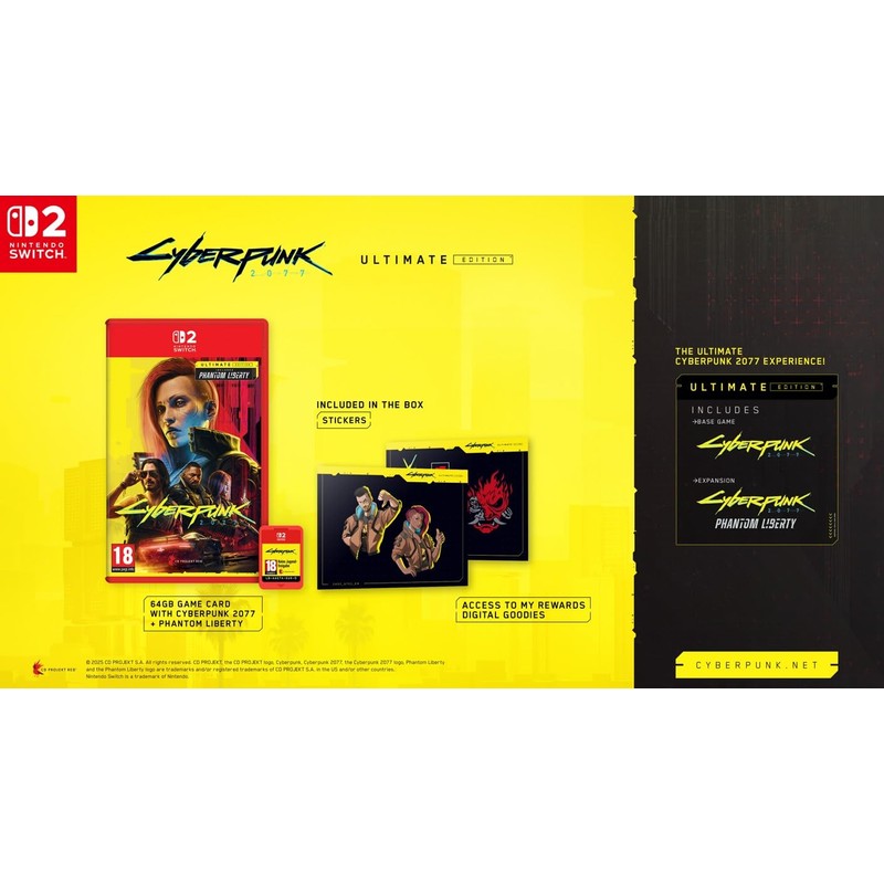 Cyberpunk 2077: Ultimate Edition (Switch 2)