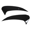 Pair of Rear Bumper Air Vent Spoiler Splitter Glossy Black