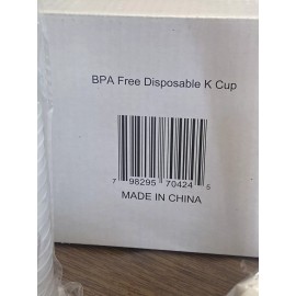 Metro DisposaK - 50 Count Disposable K-Cup BPA Free Set Cup Lid Filter New