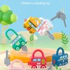 6PCS Unlocking Toys and Matching Keys Toy Preschool Learning Toys