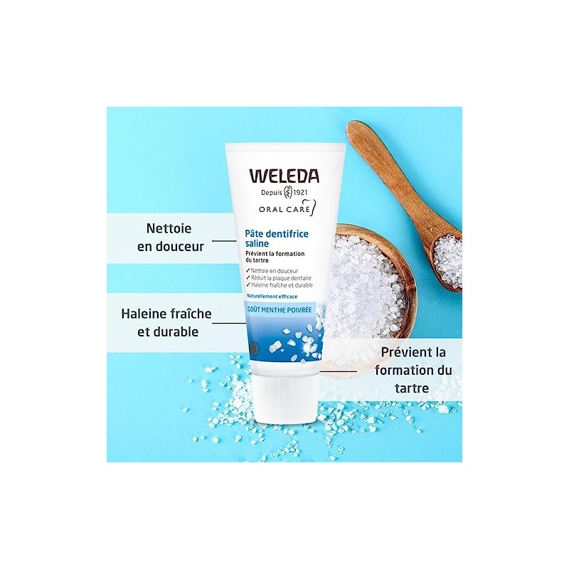 Weleda Salt toothpaste - Anti tartar 2x75ml or 150ml