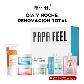 Papa Feel Kit Cuidado Facial Limpieza Profunda Sensible