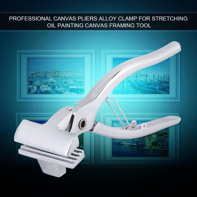 Canvas Stretching Pliers Clamp Art Supply Metal Framing Tool for