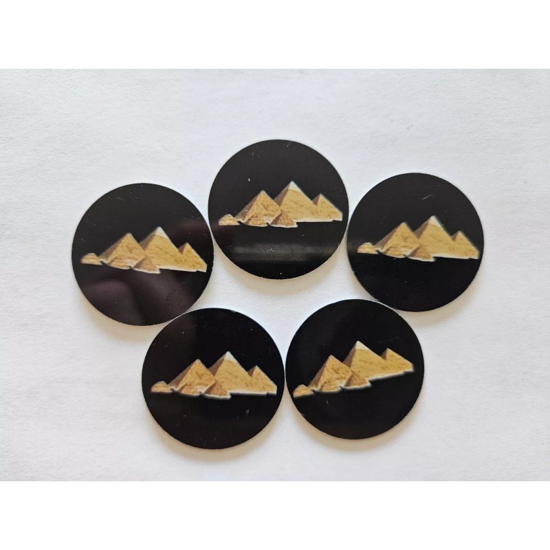 Five 9.5K Energy Disc 30 mm diameter