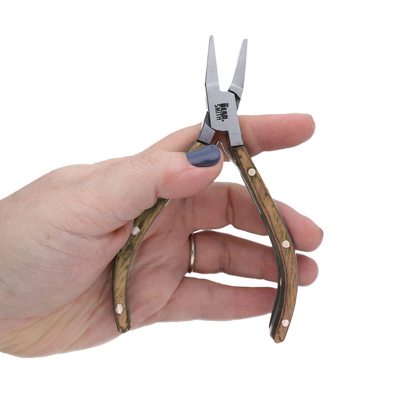 The Beadsmith Wooden Pliers Set - Natural Elements - 4-Piece
