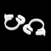 sourcingmap 18.8mm-21.6mm Double Gripping Ratchet Plastic Hose Clamps Clips Fasteners