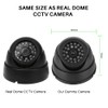 JUSTOP Dome Dummy CCTV Camera Outdoor/Indoor Waterproof With Reality LED