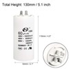 MACHSWON Start Capacitor CBB60 60uF 450V AC Double Insert 50/60Hz